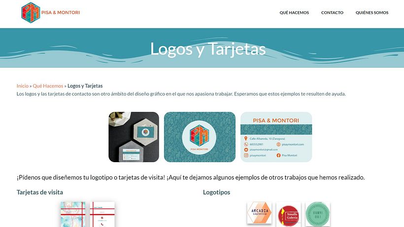 Galerías de imagenes.