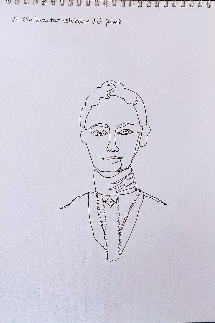 Hilma Klint sin levantar el rotulador del papel...me encanta dibujar así....es superdivertido