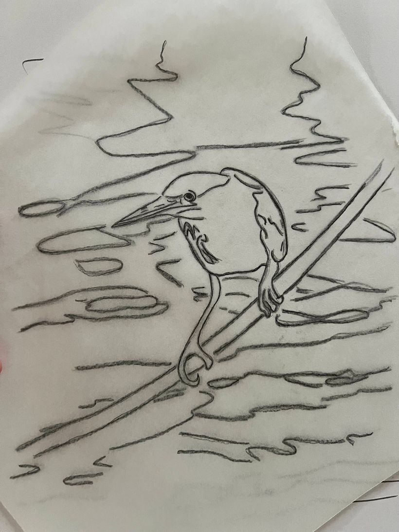 The tracing - if anyone else wants to use it.