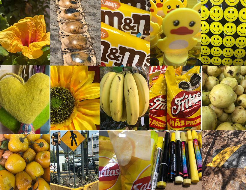 Mosaico Amarillo