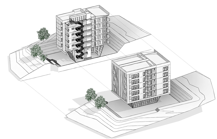 Mi proyecto del curso: Modelado de edificios paramétricos con Revit 4