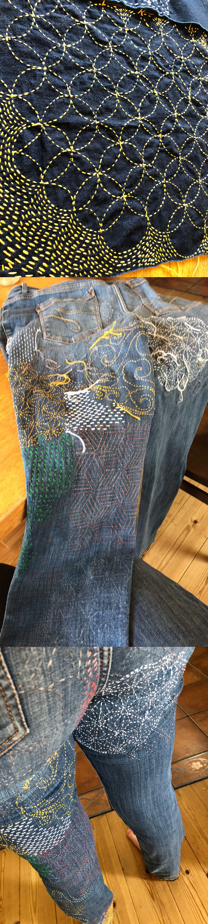 Introduction to Japanese Sashiko Stitching 1