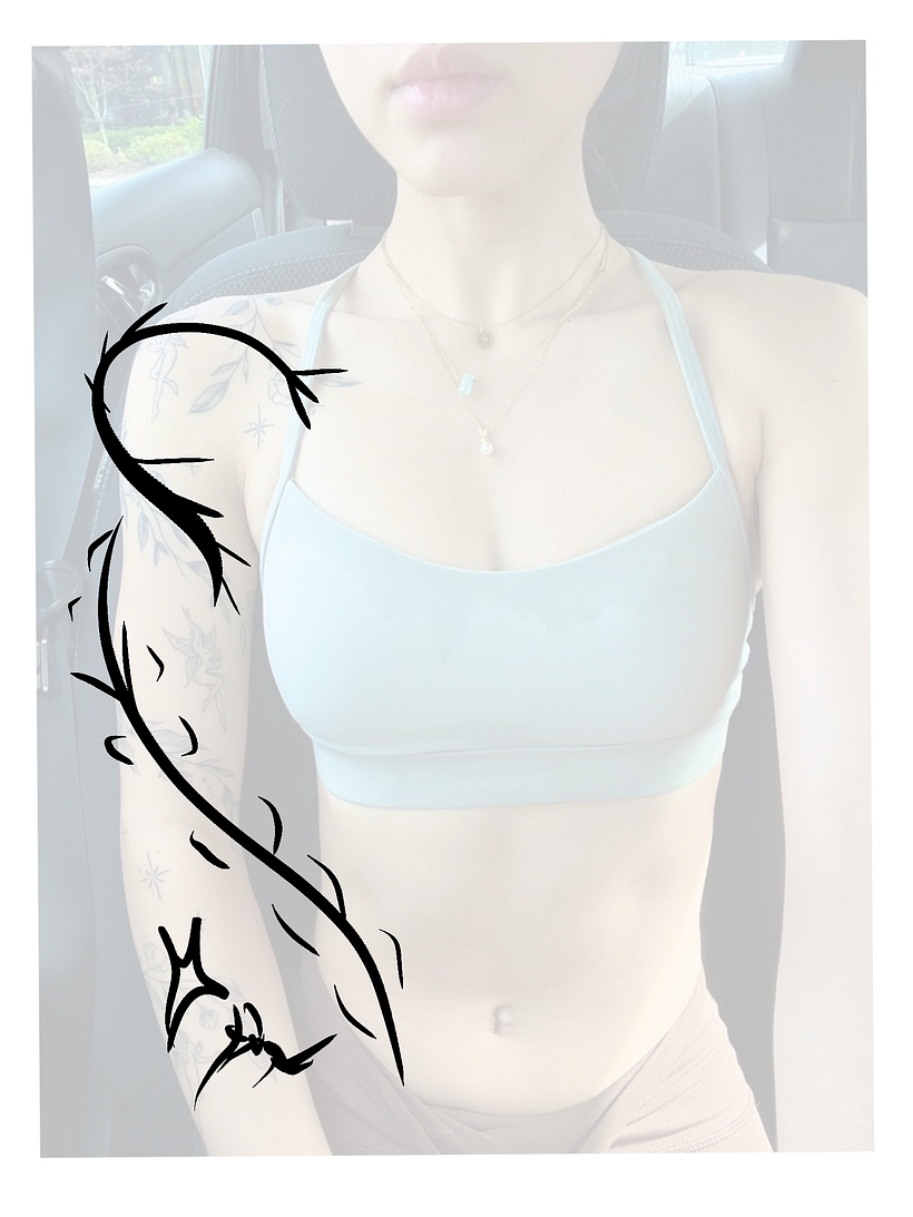 Mi proyecto del curso: Diseño de tatuaje fineline con Procreate 1