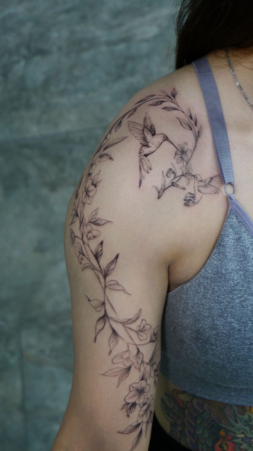 Mi proyecto del curso: Diseño de tatuaje fineline con Procreate 5