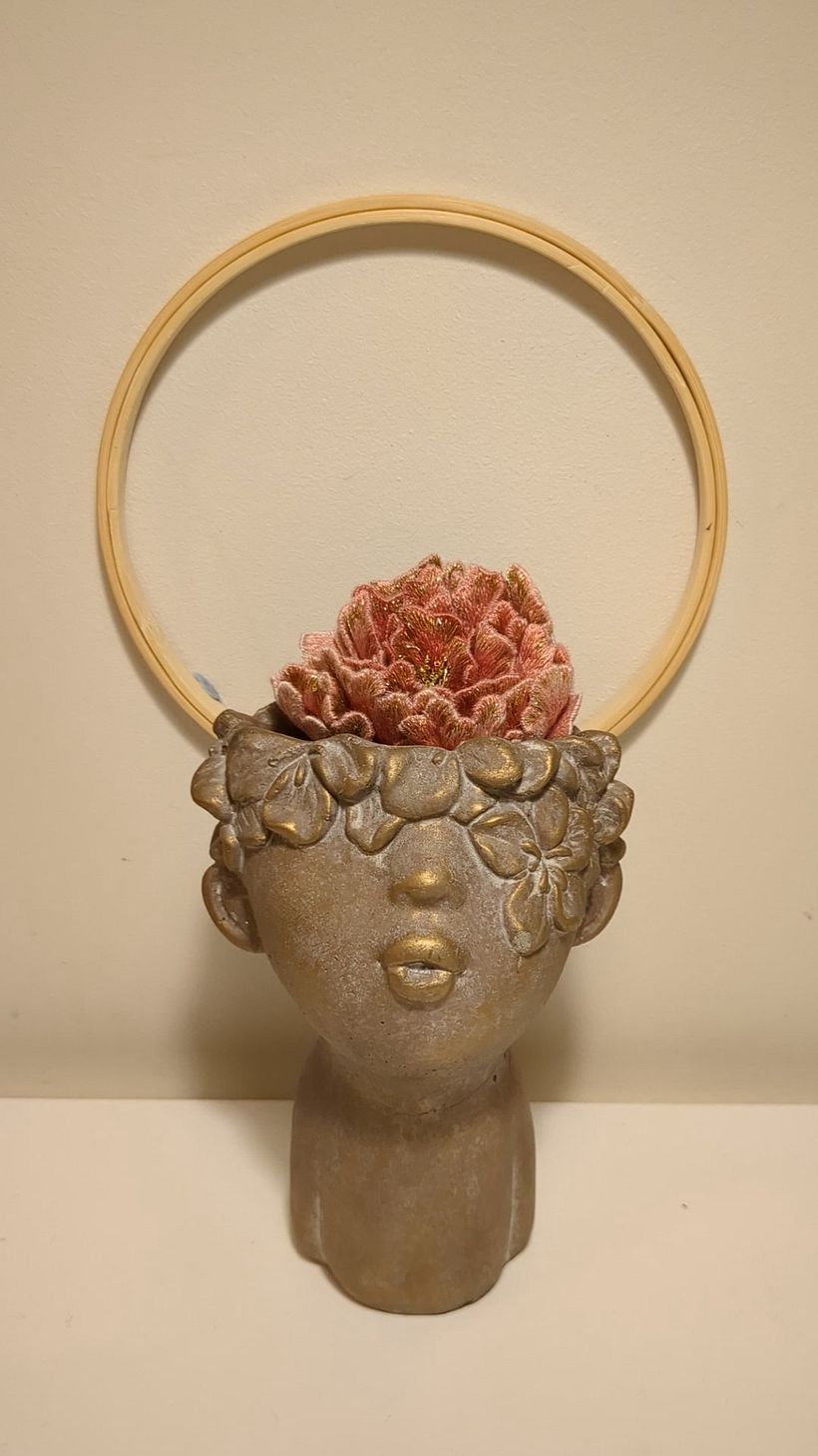 Mi proyecto del curso: Bordado stumpwork: crea adornos en 3D 3