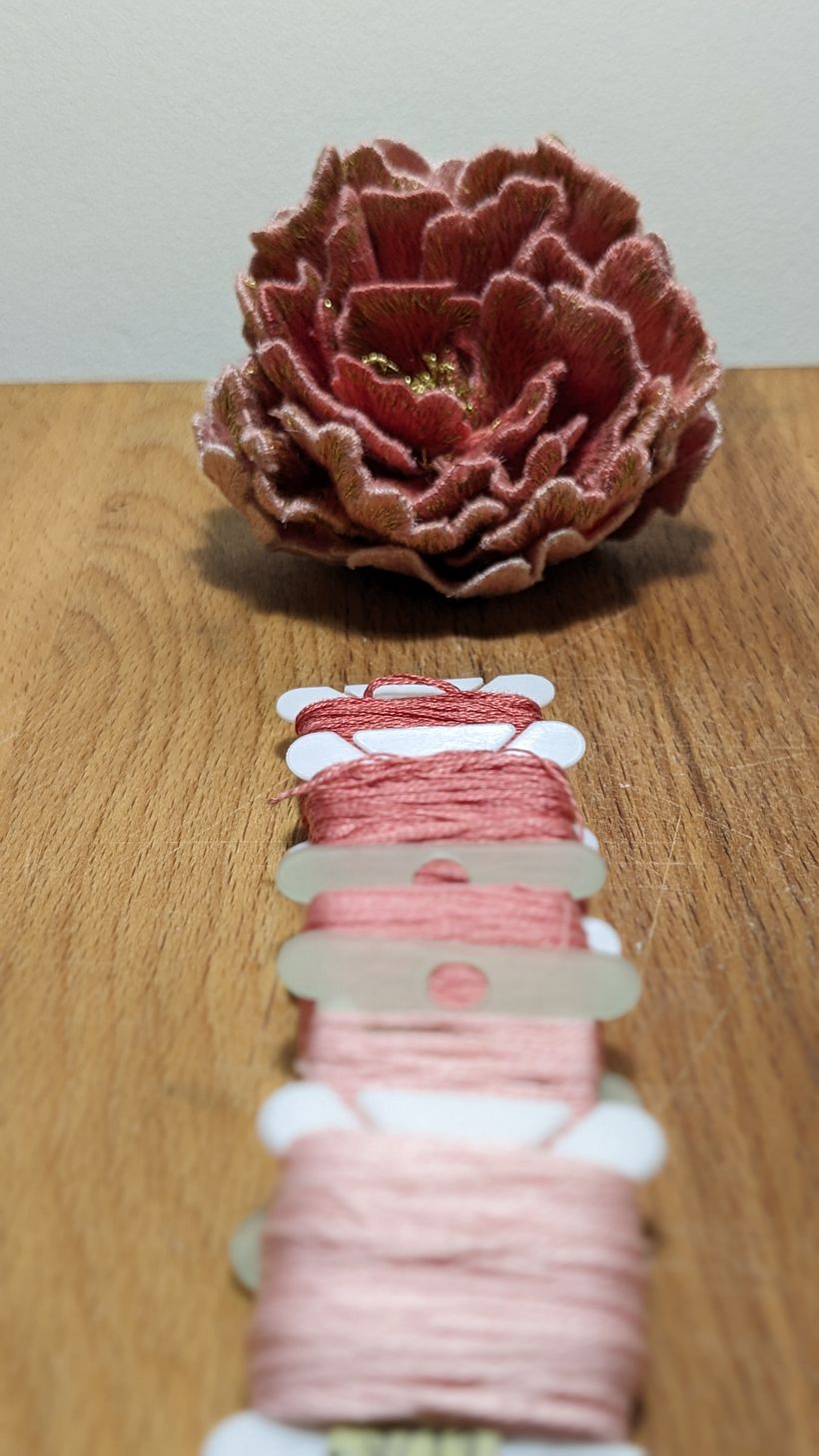 Mi proyecto del curso: Bordado stumpwork: crea adornos en 3D 3