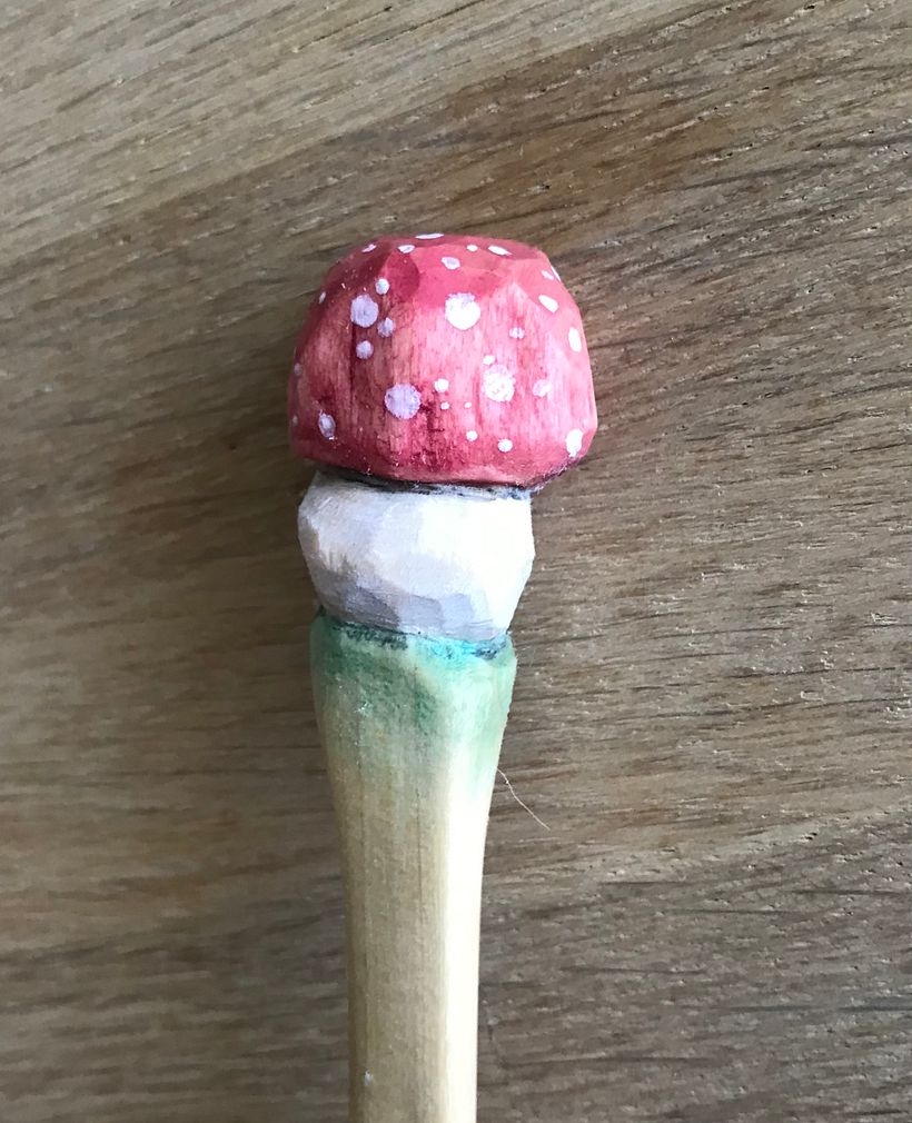 Mein Abschlussprojekt für den Kurs: Schnitzen von Holzlöffeln - Artesanía