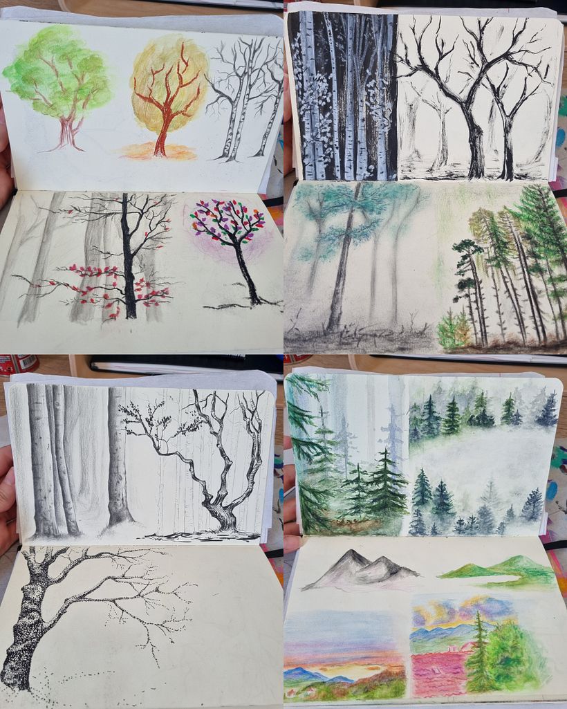 My project for course: Sketchbook Exercises for Artistic Growth 9