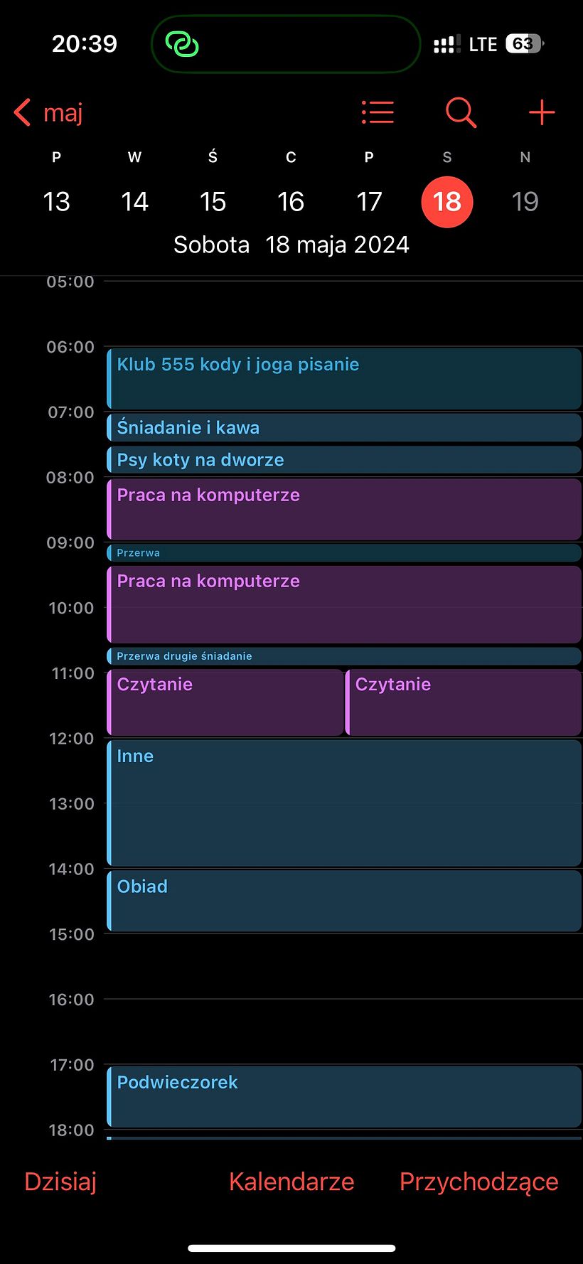 my first calendar 