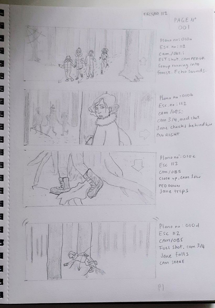 My project for course: Illustration of Storyboards for Cinema and Advertising 3