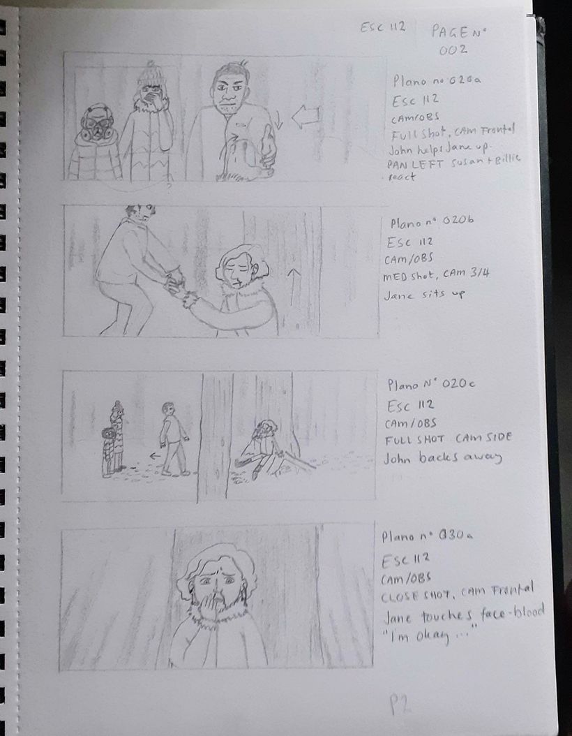 My project for course: Illustration of Storyboards for Cinema and Advertising 3
