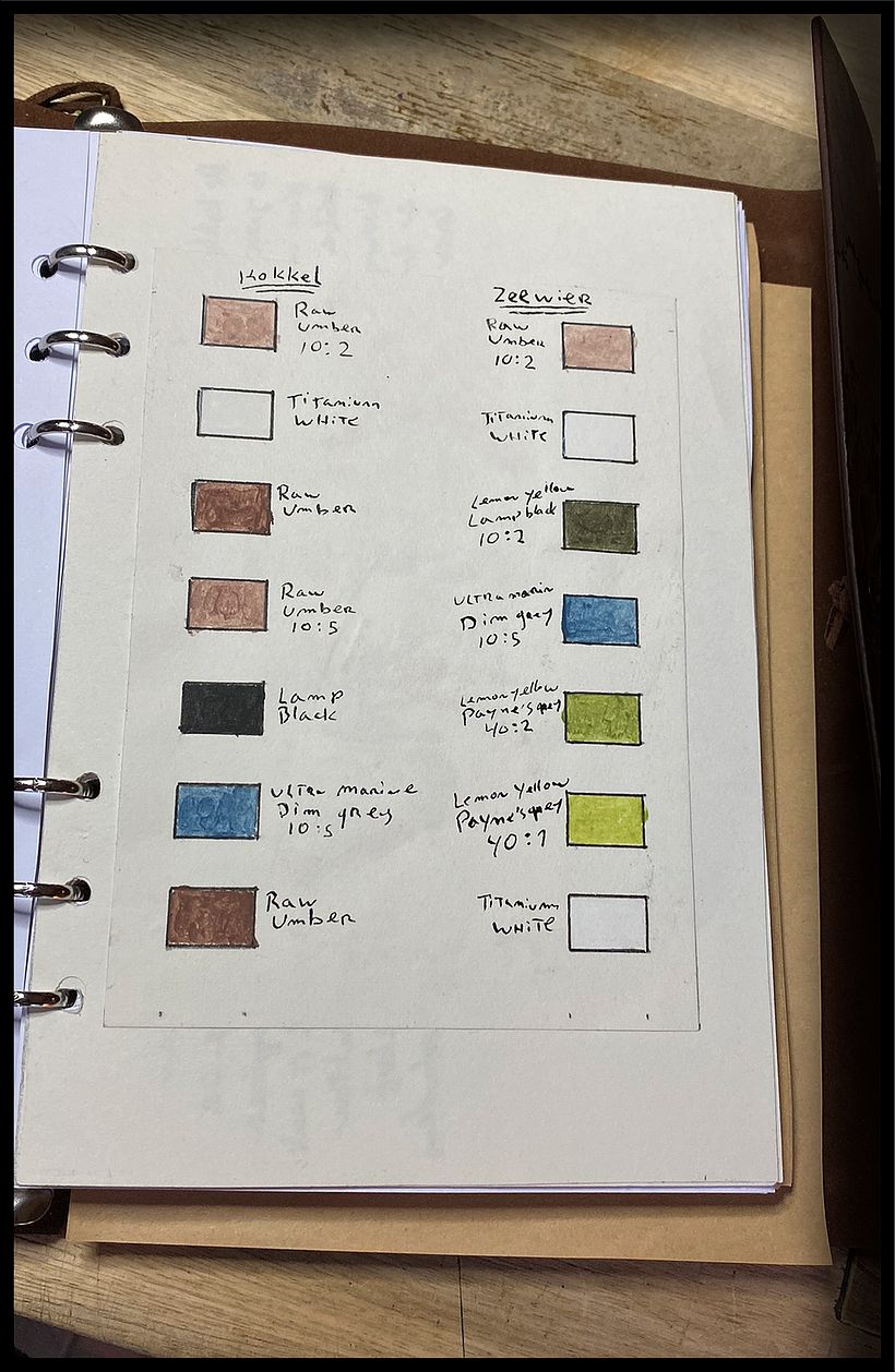 Mijn project van de cursus: Creëer een reisboekje met illustraties van de natuur 3
