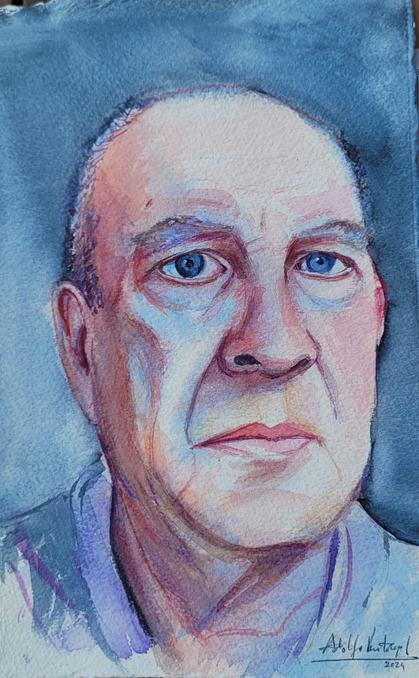 Mi proyecto del curso: Retrato artístico en acuarela 1