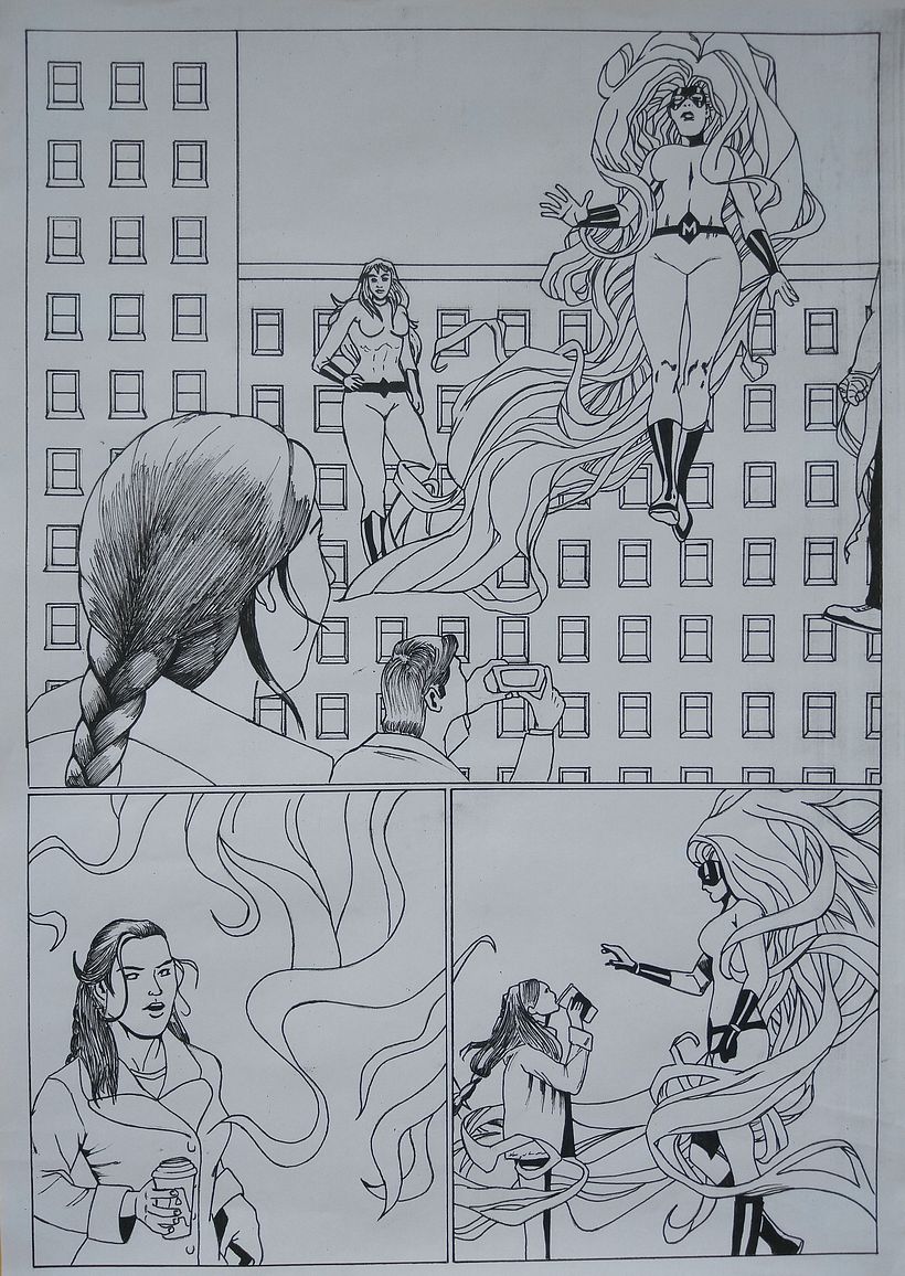 Mi proyecto del curso: El cómic de superhéroes: narrativa y realización gráfica 13