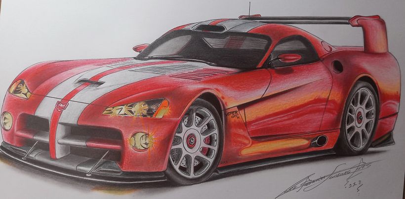 Meu projeto do curso: Esboço de design de carros - Design