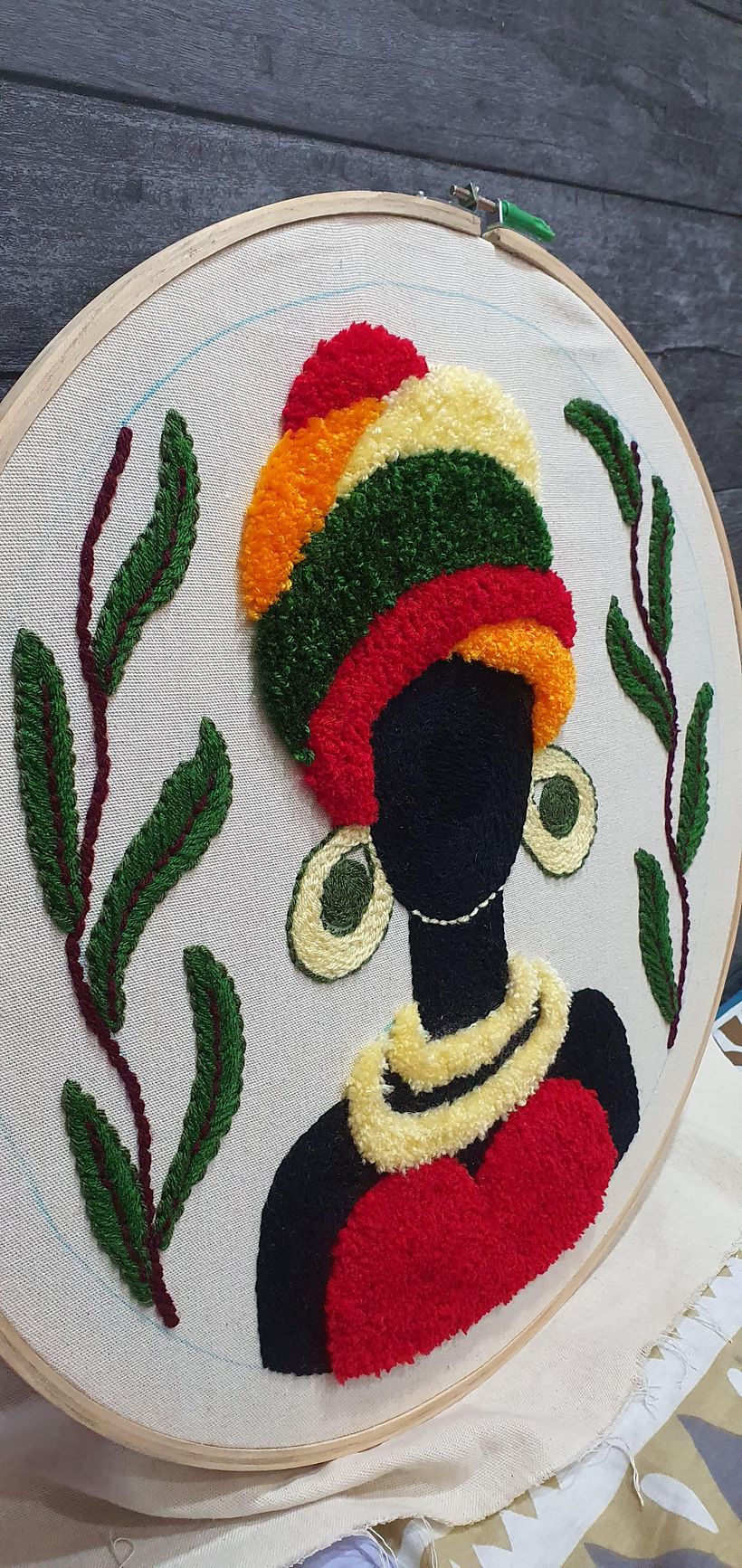 My project for course: Punch Needle Techniques for Home Decorations 1