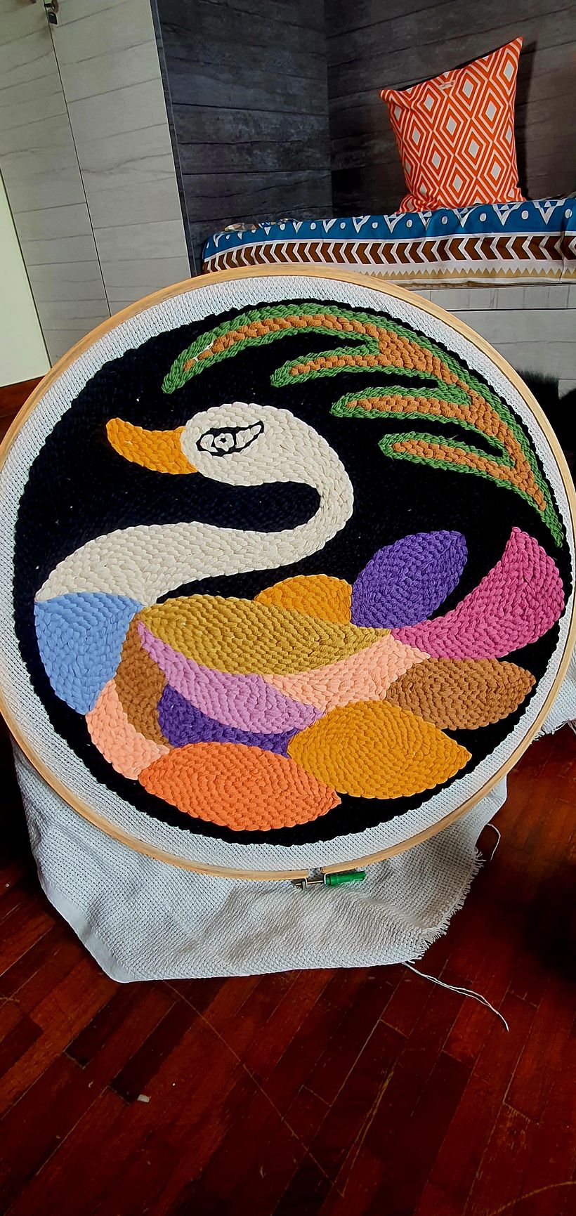 My project for course: Punch Needle Techniques for Home Decorations 2