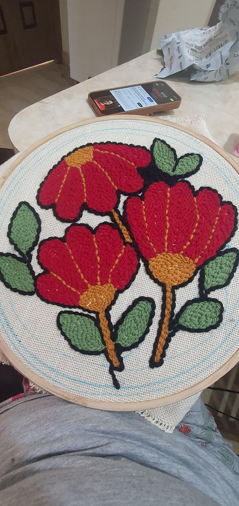 My project for course: Punch Needle Techniques for Home Decorations 3