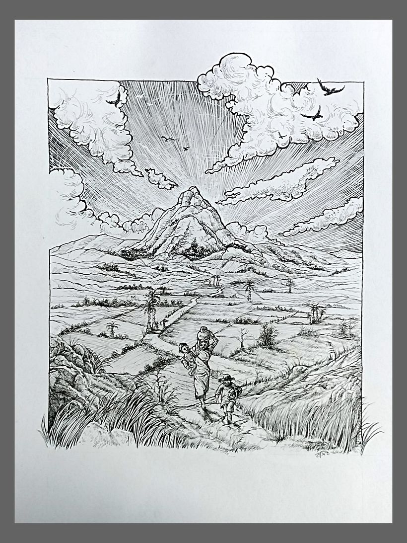 My project for course: Dip Pen and Ink Illustration: Capturing The Natural World 4