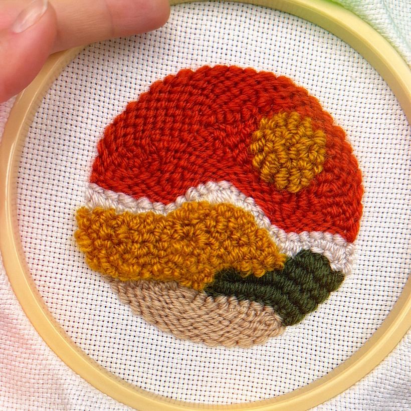 Primer intento con ésta técnica y quedé encantada! :)