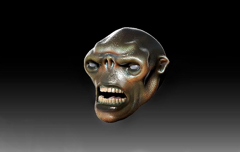 Practica de Esculpido en Zbrush 3