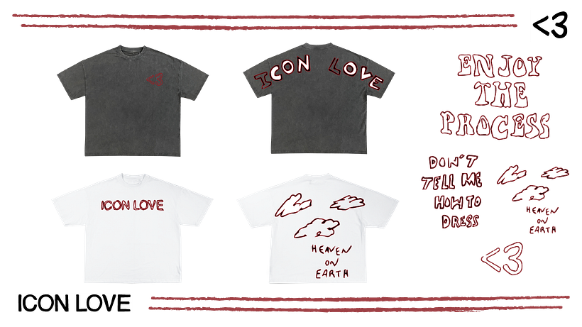 SELECCION: Prendas seleccionadas para formar parte de la colección "PROCESS TO HEAVEN"