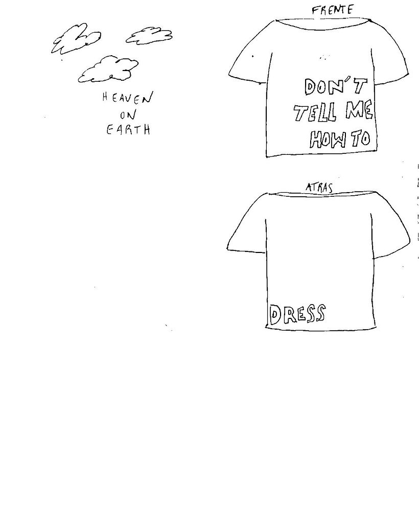 BOCETO 2: De aquí salieron la mayoría de los diseños para los estampados de la colección 