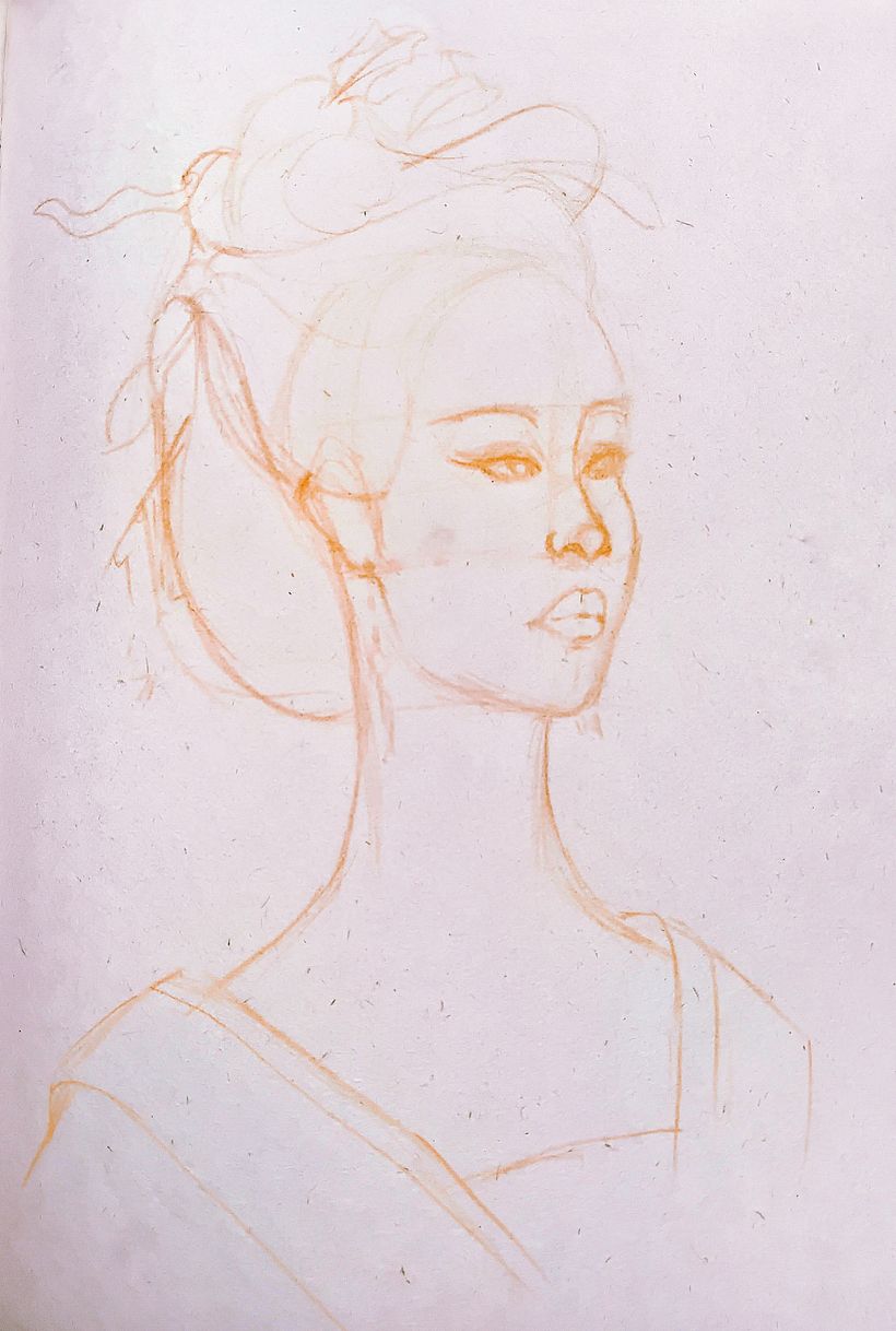 Mi proyecto del curso: Dibujo de retratos llamativos con lápices de colores 5