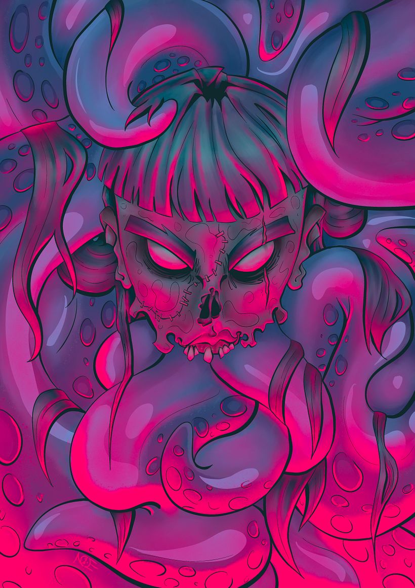 Zombi tentacle (proyecto personal) 1