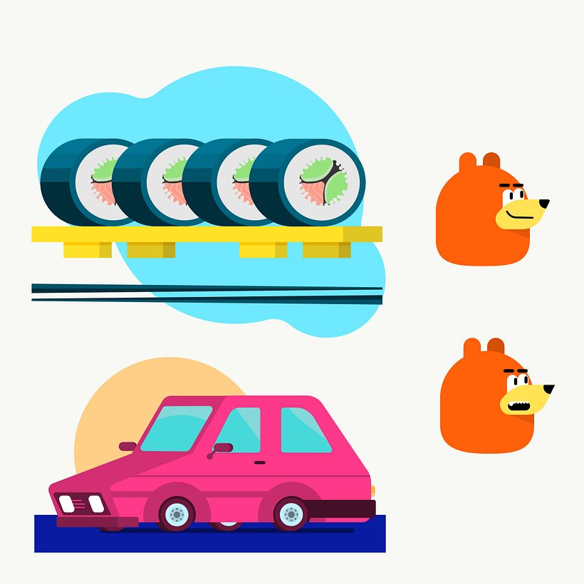 My project for course: Vector Illustration for Beginners 6