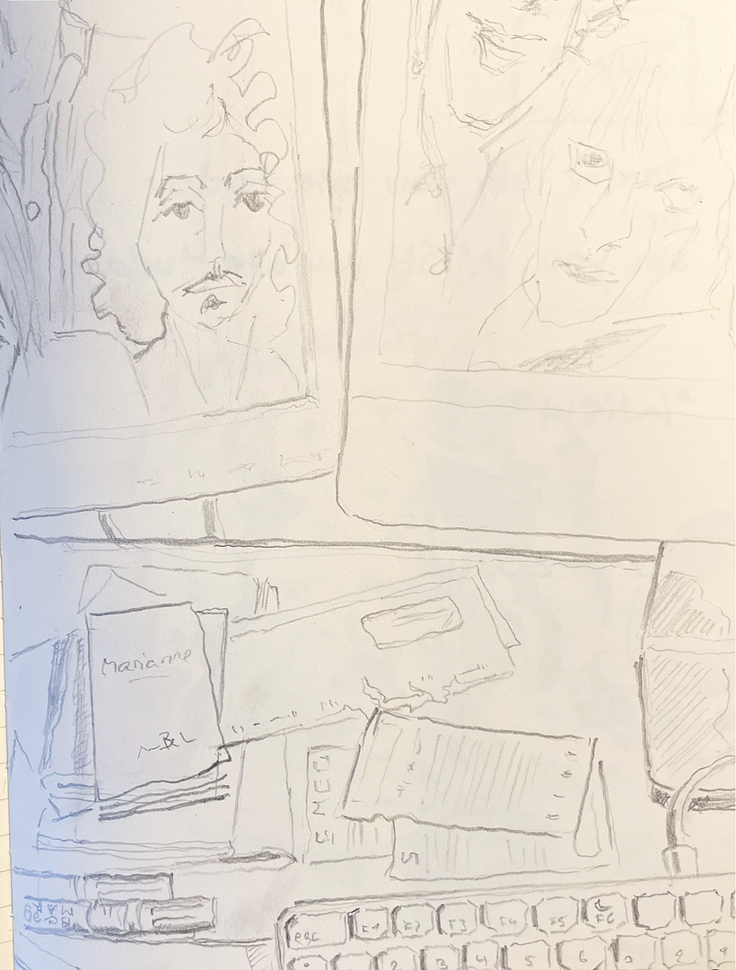 Day 3  WHERE IS TOM PETTY  (draw your environment)