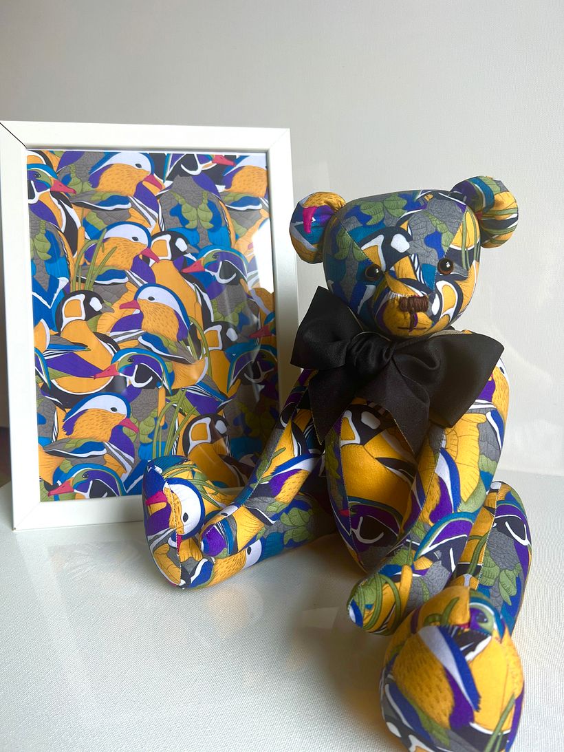 From a simple drawing to a unique teddy bear 3