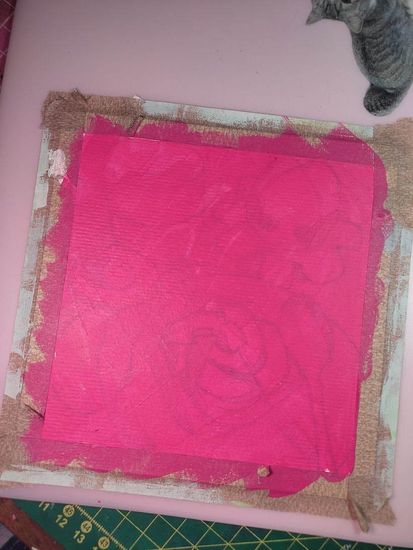 Meu projeto do curso: Técnicas de pintura contemporânea a óleo (com guache!) 4