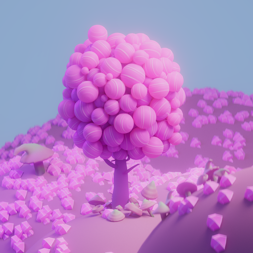 Meu projeto do curso: Animação 3D com Cinema 4D e Redshift para iniciantes 2