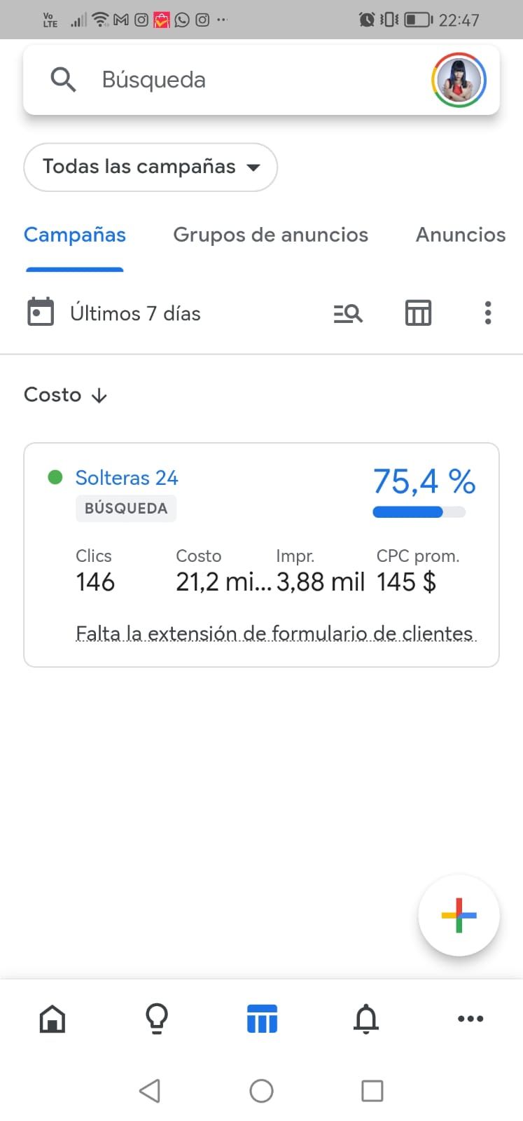 Mi proyecto del curso: Google, Facebook e Instagram Ads para optimizar tus resultados 6