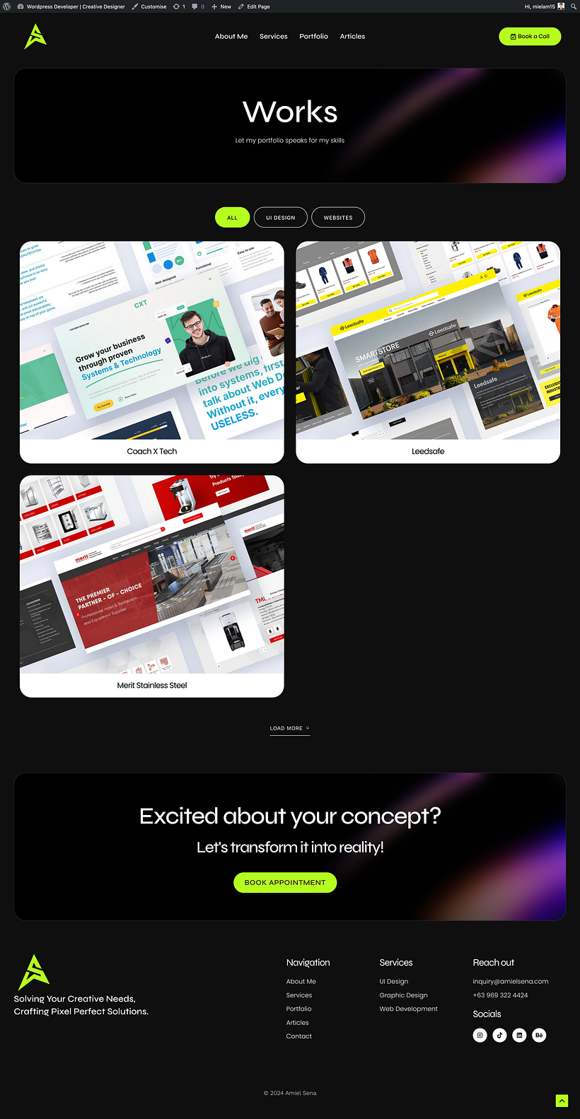 used third party plugin for this and used short code to integrate to the new page