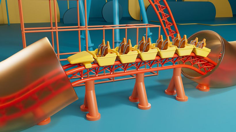 R - Rollerr Coasterr for 36 Days of Type 3