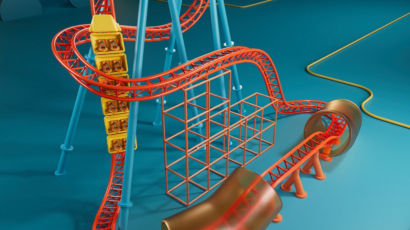 R - Rollerr Coasterr for 36 Days of Type 4