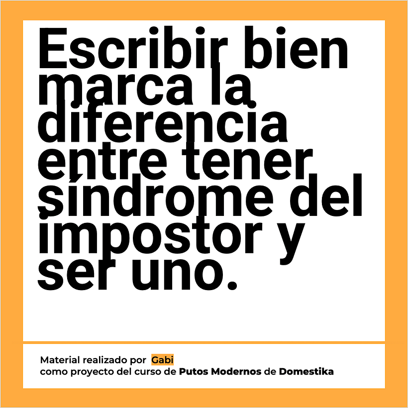 Mi proyecto del curso: Copywriting para copywriters 1