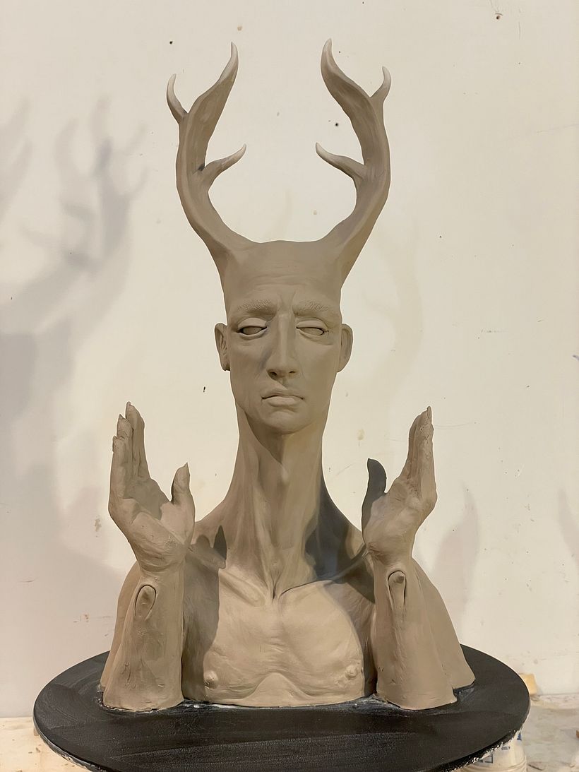 My project for course: Introduction to Clay Figurative Sculpture 2