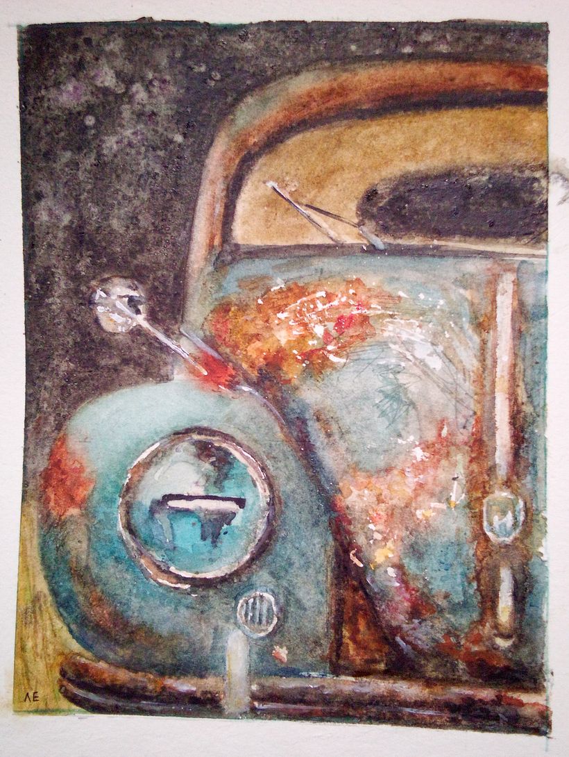 Old car, my final project 