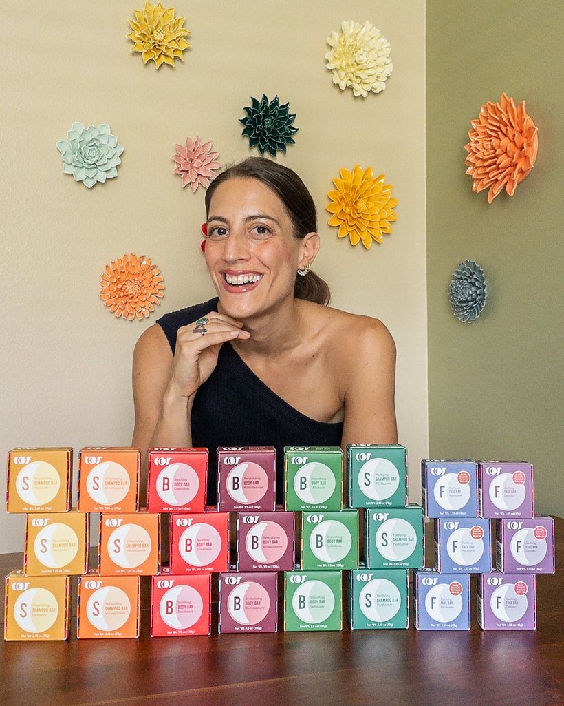 Camilla Mendini, creator of COR Beauty Bars