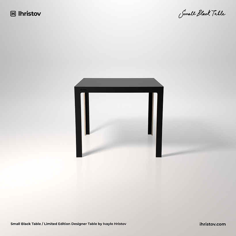 Small Black Table 2