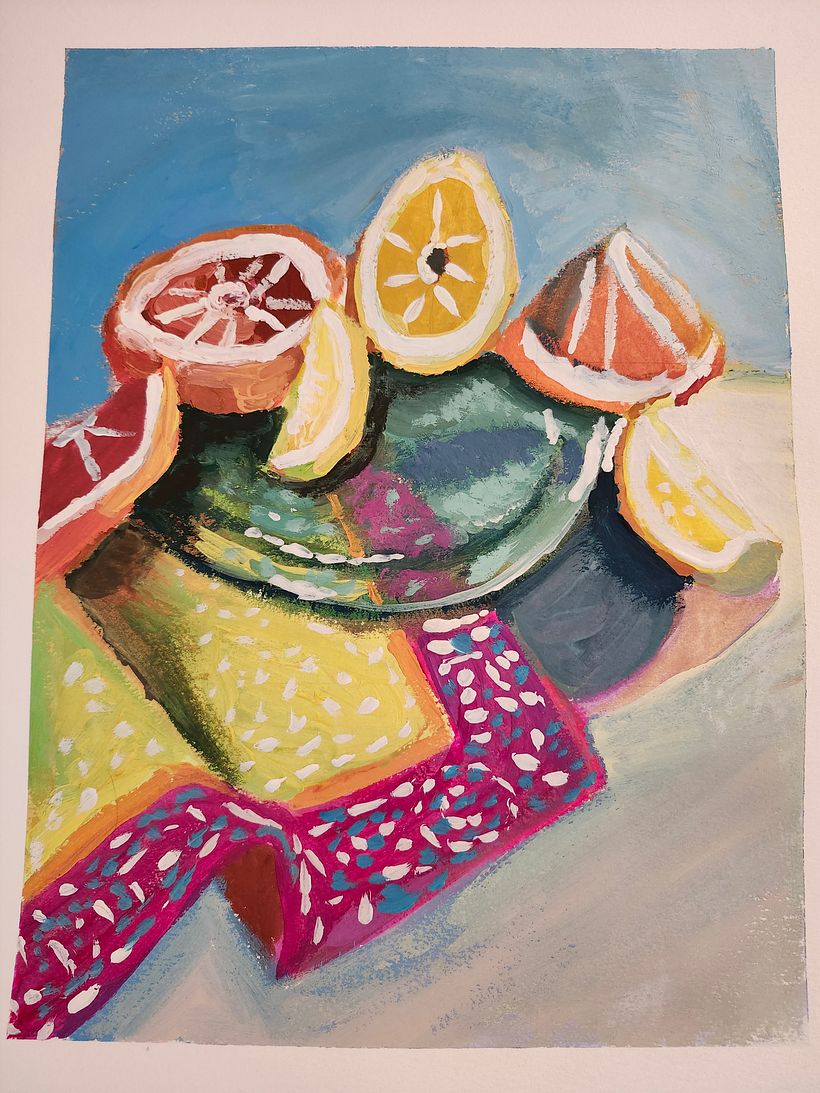My project for course: Gouache Painting: Create Vibrant Works of Art 1
