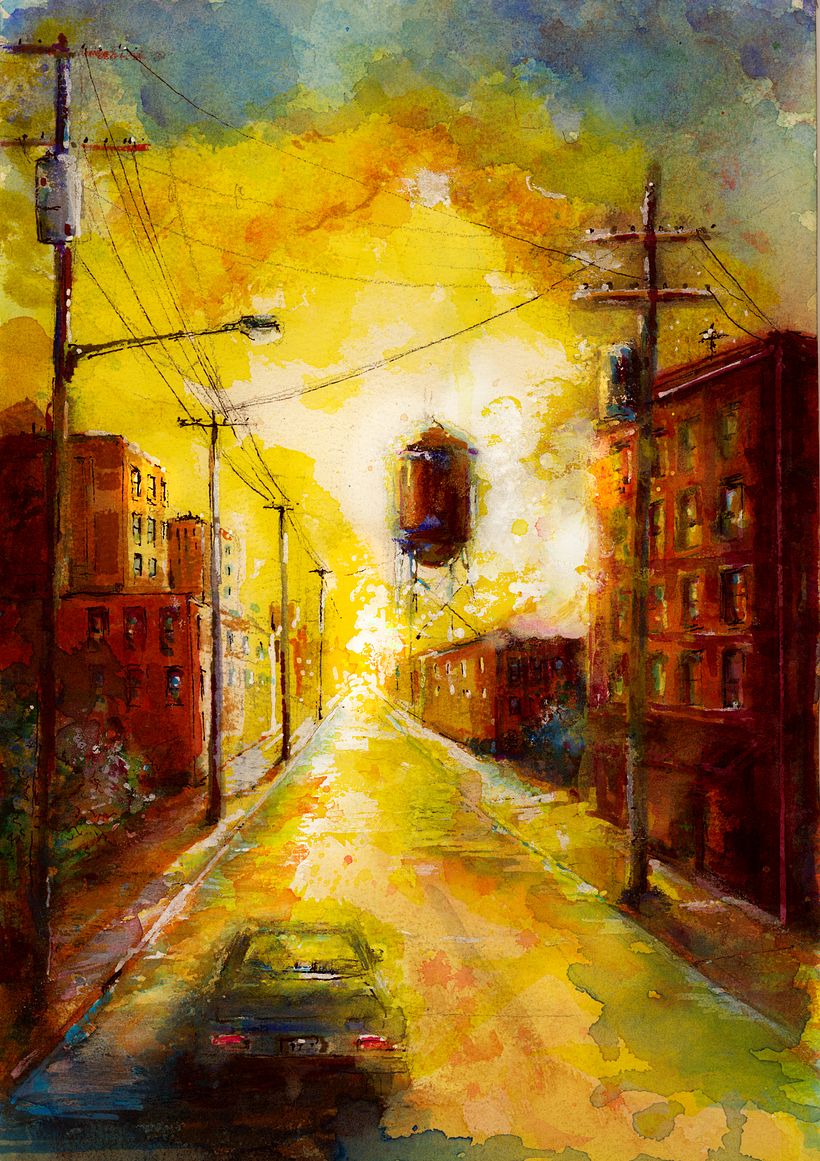 My project for course: Expressive Watercolor Painting: Create Compelling Illustrations 1
