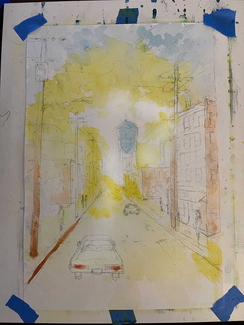 My project for course: Expressive Watercolor Painting: Create Compelling Illustrations 2