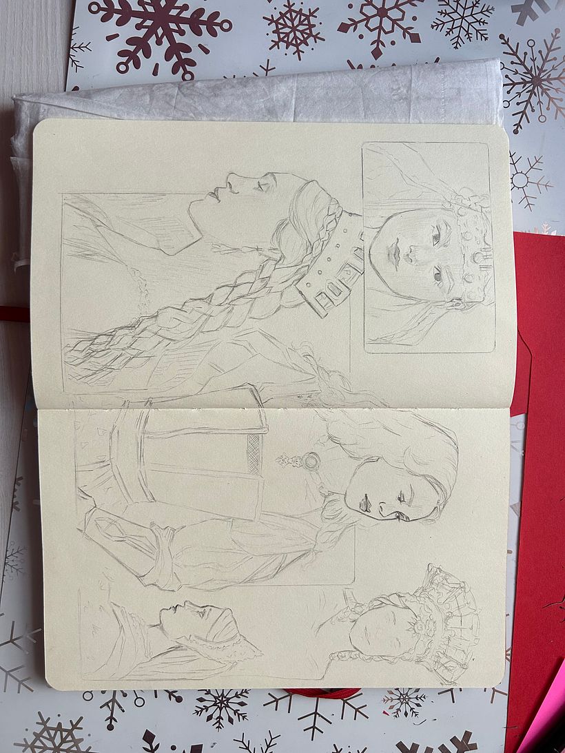 My project for course: Portrait Sketchbooking: Explore the Human Face 1