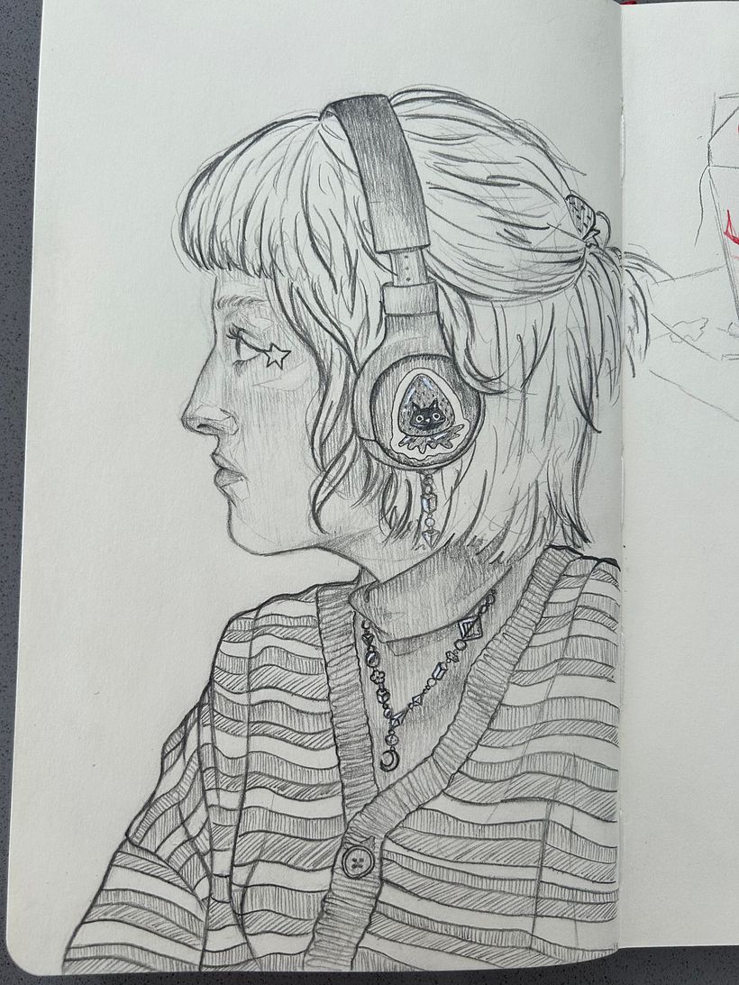 My project for course: Portrait Sketchbooking: Explore the Human Face 2