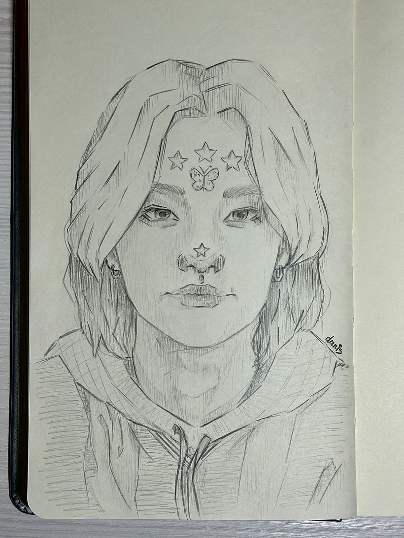 My project for course: Portrait Sketchbooking: Explore the Human Face 3