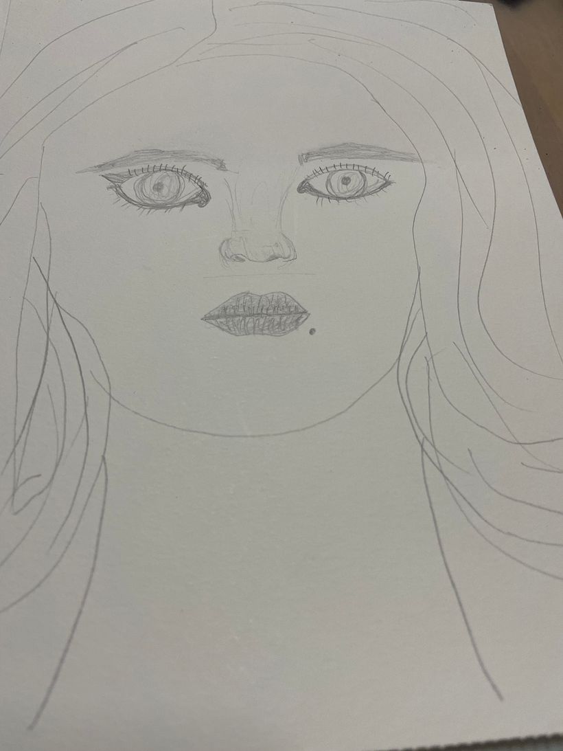 Mi proyecto del curso: Sketchbook de retrato: explora el rostro humano 1